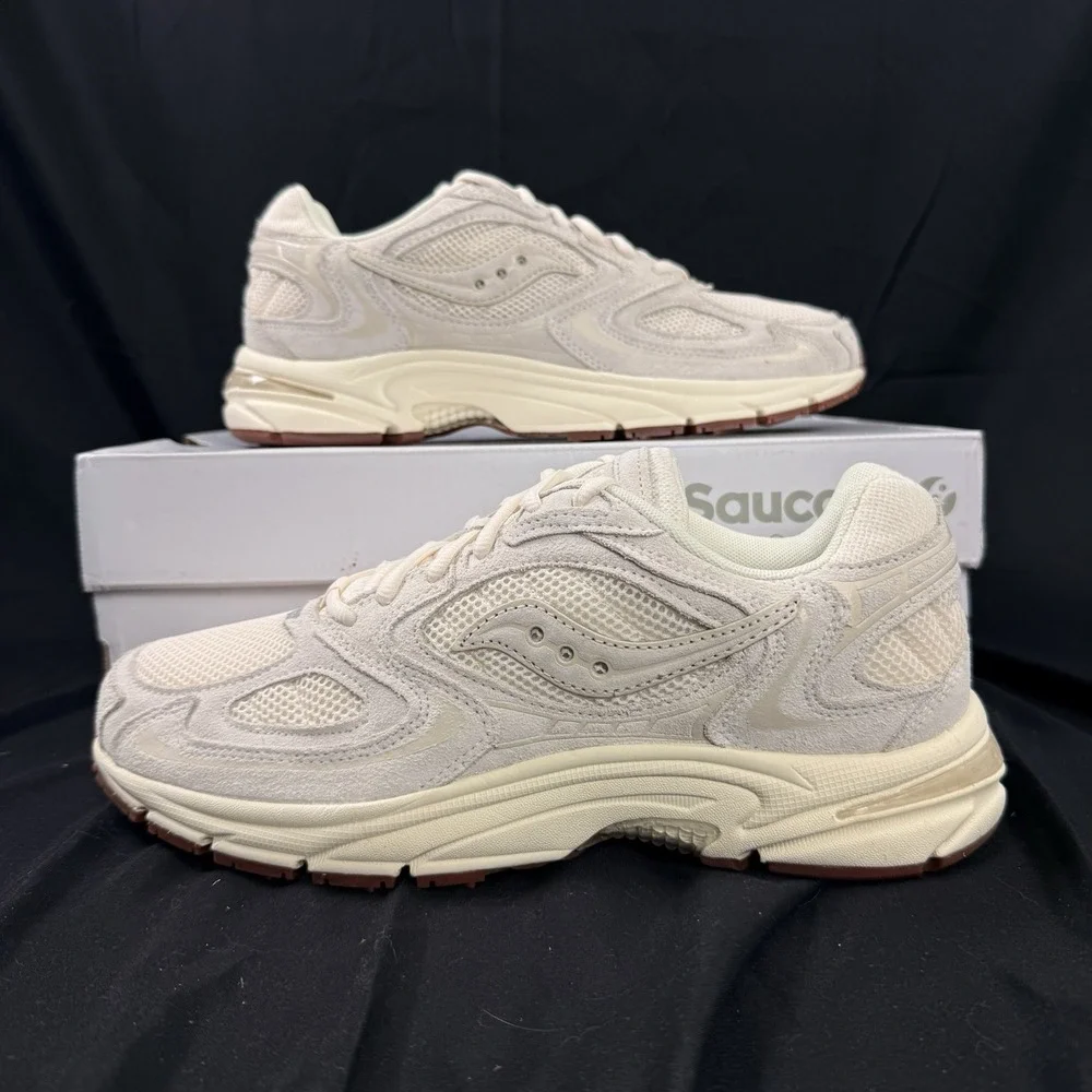 Saucony Grid Jazz 9 Suede Pack Ivory Mens Size 9.5 Womens 11 Sneakers S70898-6